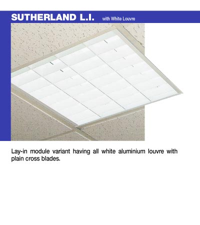 Sutherland L.I. with White louvre