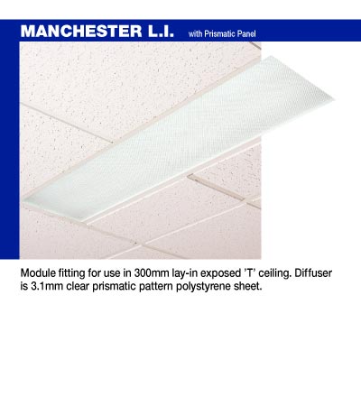 Manchester L.I. With Prismatic Panel