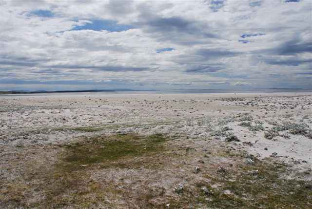 The wide skies and light on Bleaker Island