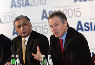 Shaukat Aziz and The Rt Hon Tony Blair