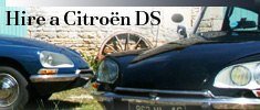 Hire a Citroen DS